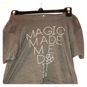 “Magic Made Me Do It” crop top